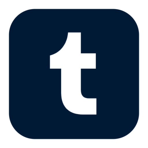 tumblr logo blue