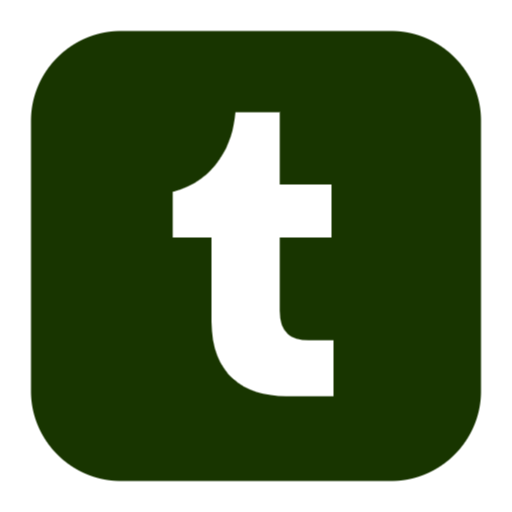 tumblr logo green
