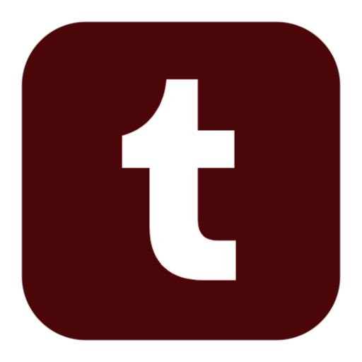 tumblr logo red
