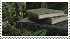 green books in forest